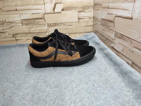 Vans 37 - čierne a vzorované tenisky, vans,37