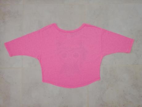 Crop top polodlhy rukav, 164