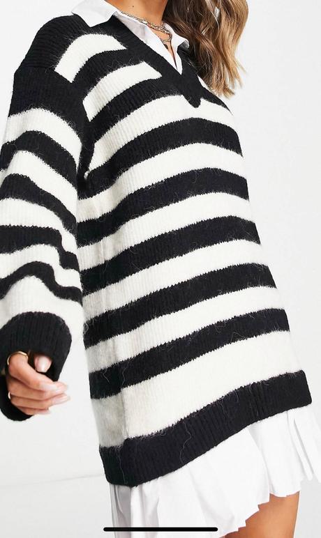 Svetrové šaty, river island,36