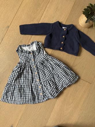 Saty a svetrík set - top stav, f&f,80