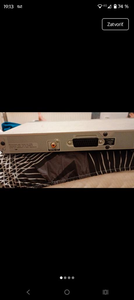 Dvd-prehravac, sony