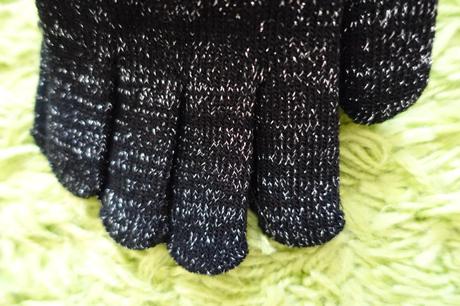 Rukavičky trblietavé 16 cm, 134