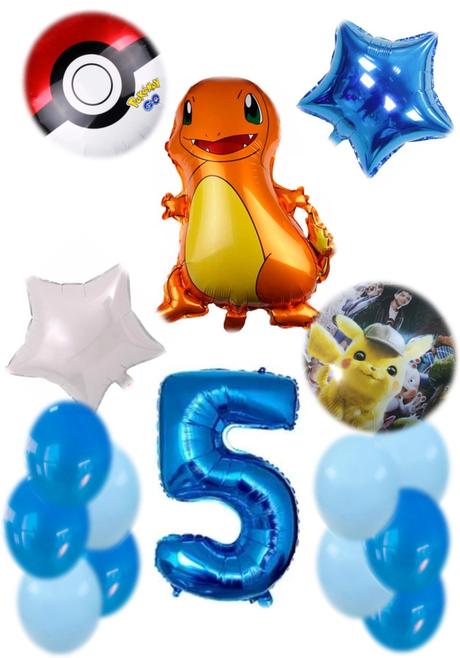 Balóny pokémon - až 16 kusov,