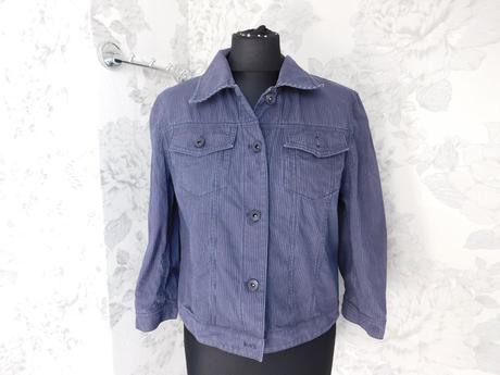 Luxusna damska denim bunda, 38