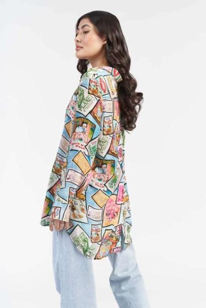 Frogbox disney mickey luxusna dlha vzdusna top, frog,l