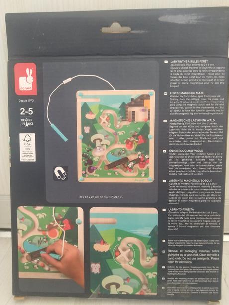 Magnetický labyrint les janod,