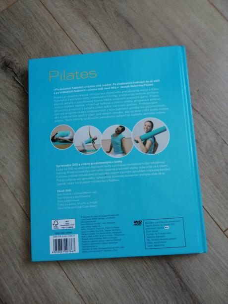 Pilates kniha aj s dvd,