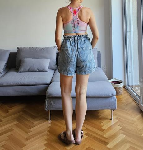 Športová podprsenka top na jogu pilates, xs