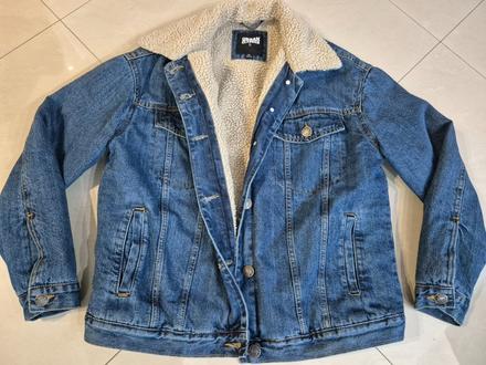 Podšitá riflová bunda urban classics, s