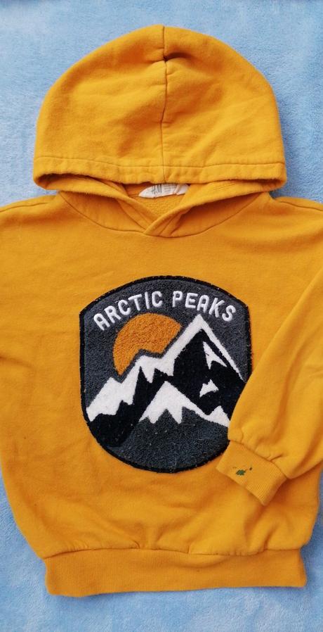 Horcicova mikina, h&m,122