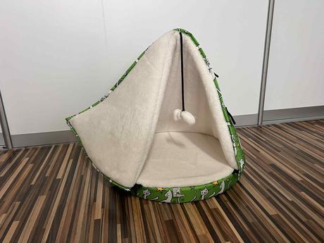 Teepee pelech pre mačky,