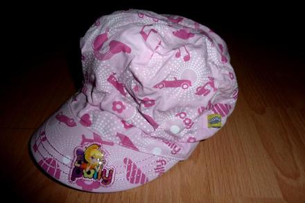 Polly pocket čiapka, v. 52cm, v. 110-128, setino,122