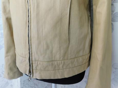 Kvalitna damska kožena bunda, 38