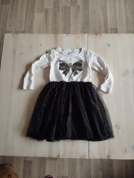 Šaty s flitrami, pepco,104