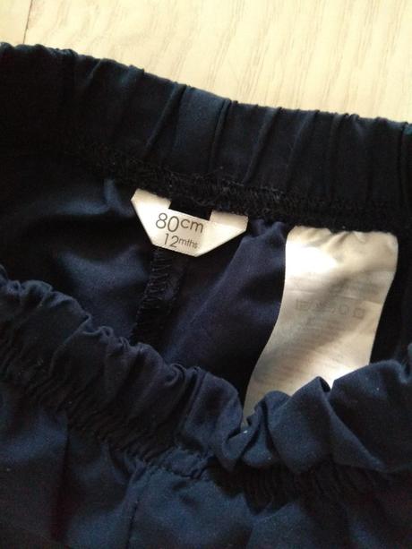 Modré kraťasy, pepco,80