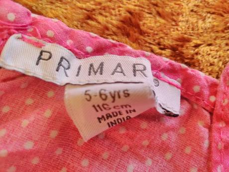 Tenké šaty na ramienka, primark,116