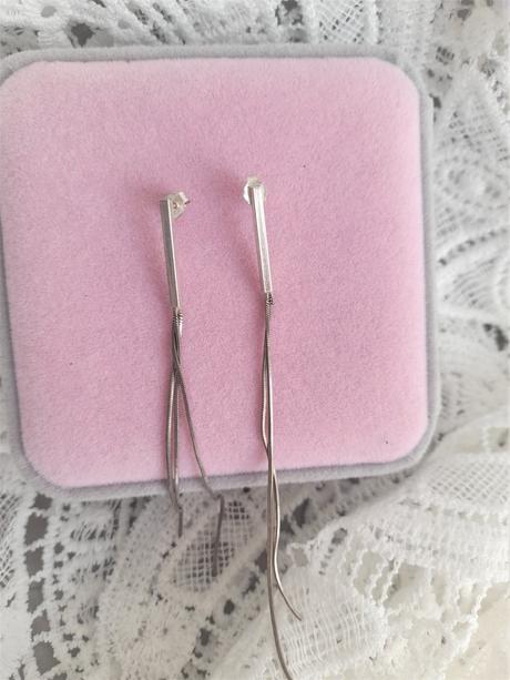 Strieborné náušnice-pravé striebro,