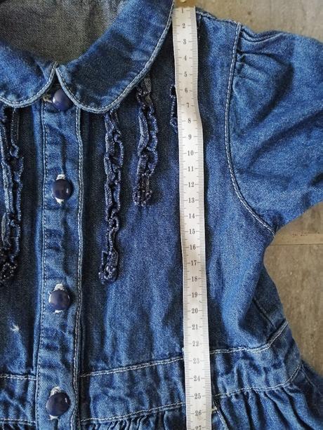 Riflové šaty v 98-104, 3-4r zn st bernard, 98