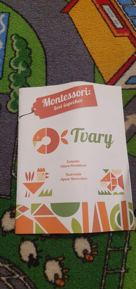 Montessori moje prvé kartičky tvary, 