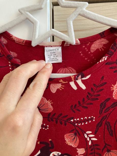 Lindex vianočná tunika/saty, lindex,116