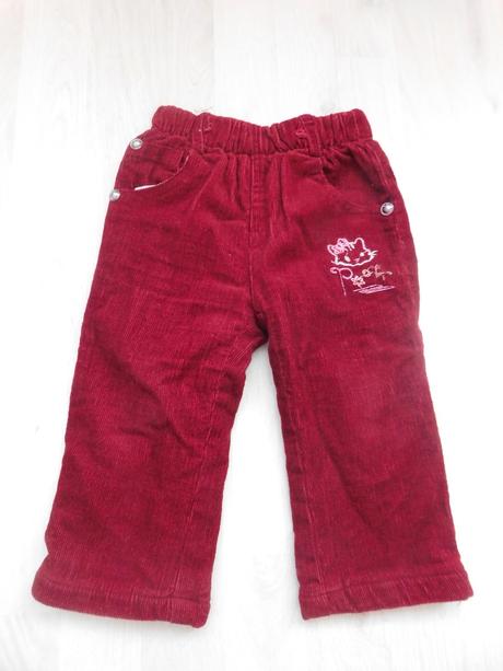 Zateplené nohavice 80, 80