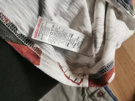 3 tričká s krátkym rukávom, h&m,98