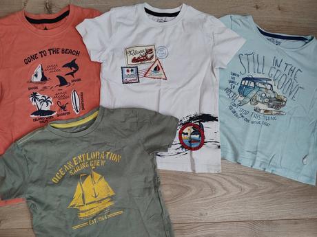 Balík tričiek 110/116, 104–116