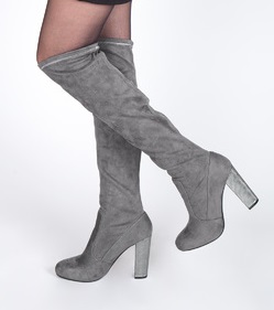 Nadkolenačky_šedé, baťa,39