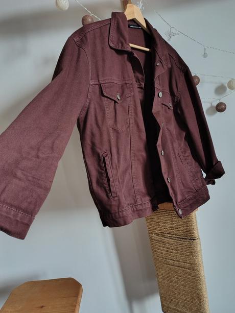 Oversize dzinsova bunda, m