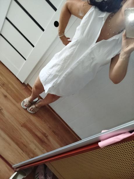 Prehoz cez plavky kosela,tunika, 42