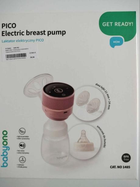 Babyono elektrická odsávačka mlieka pico, 