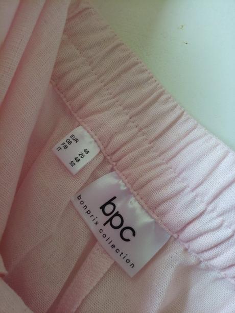 Sukňa plátená, bonprix,46