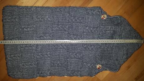 Teplý štrikovaný fusak, 