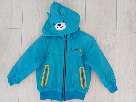 Bunda medvedík 98/104 obojstranná, f&f,98