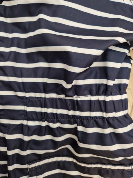 Bunda hm prechodná tmavomodrá, h&m,134