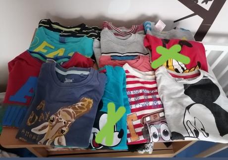 Letný balík do škôlky - tričká, kraťasky 98/104, 104