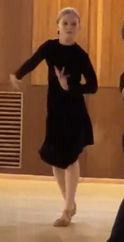 Tanecné latino treningové šaty letné a zimné, 140