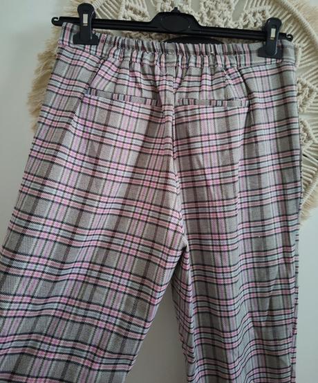 Karované nohavice, sinsay,l