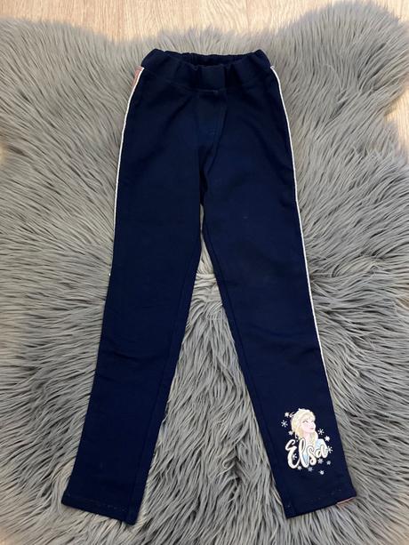 Dievčenské úzke tepláky frozen, 116