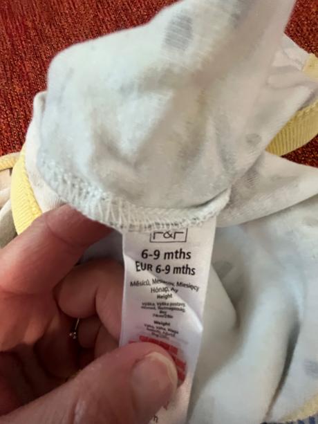 Body krátke 6-9 mes, f&f,68