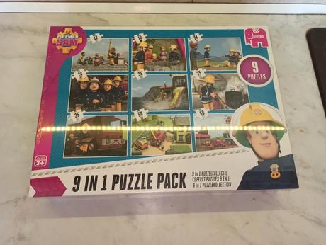 Fireman sam jumbo puzzle 9 in 1 puzzle pack, 