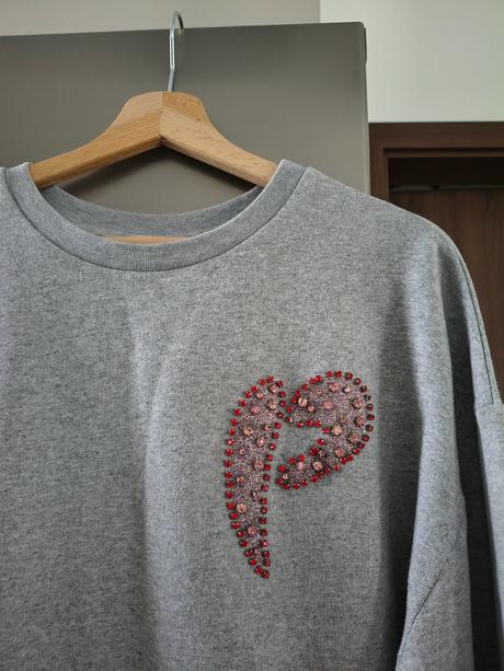 Pinko luxusná bavlnená mikina s-m-l, pinko,m