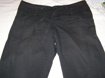 Čierne nohavice authentic style, l