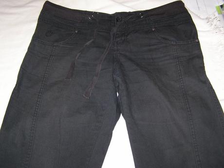 Čierne nohavice authentic style, l