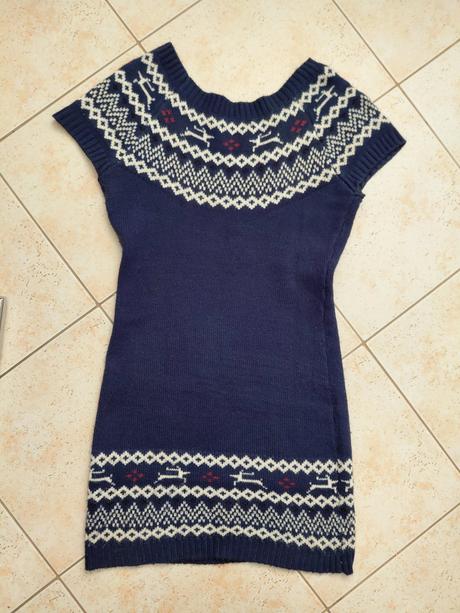 Pulover bez rukávov, s