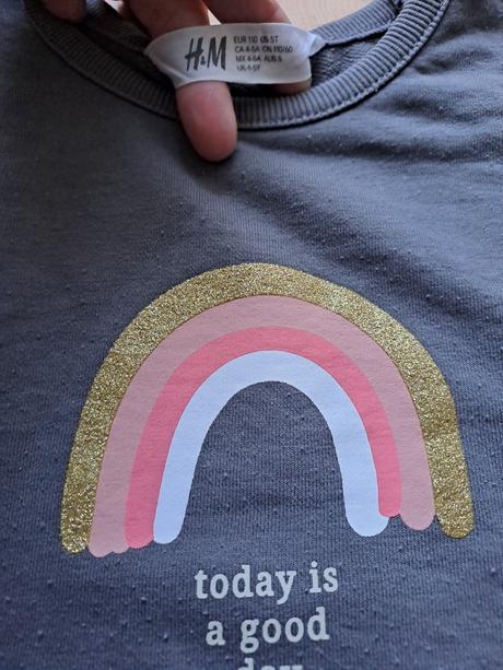 Mikinove šaty, h&m,110