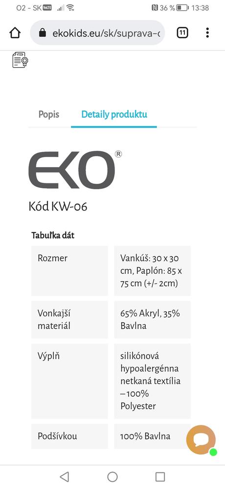 Set do postieľky/kočíka, 