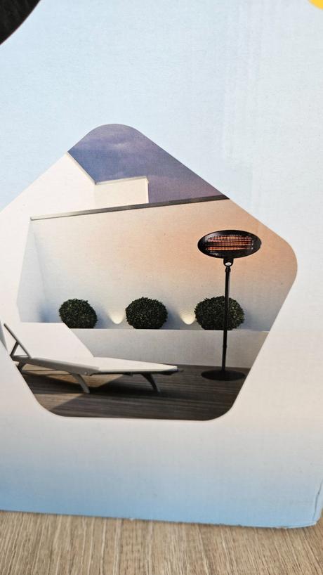 Terasové vykurovacie teleso night sun, 