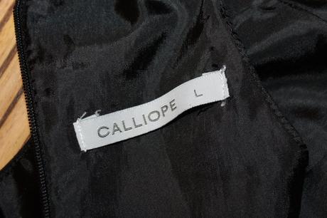 Dlhý čierny overal calliope v. l, calliope,l
