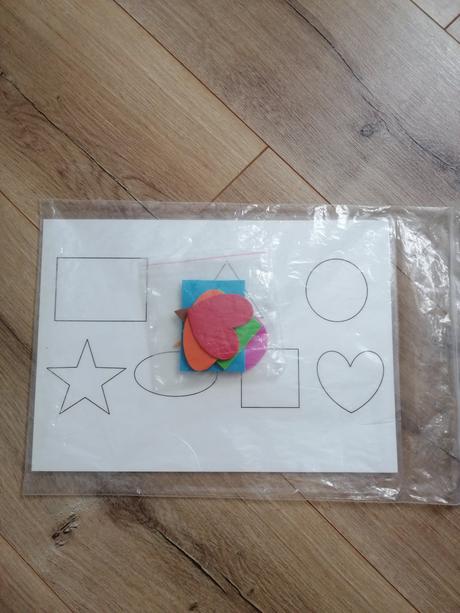 Tvary, farby, geometrické tvary, 